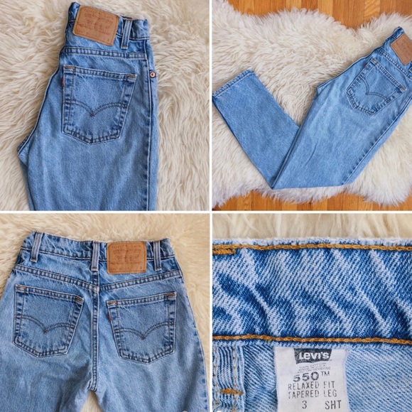 Vintage 550 Levi’s, modern size 24/25 - Picture 3 of 4